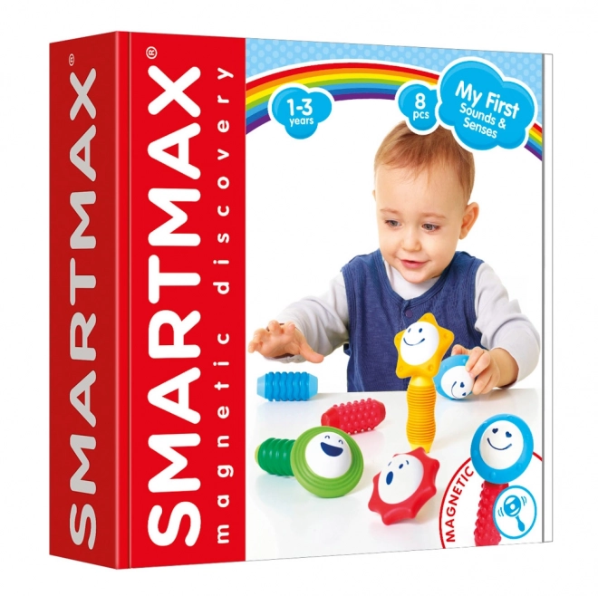 Magnetyczna zabawka konstrukcyjna SmartMax Rozwijamy zmysły - 8 części