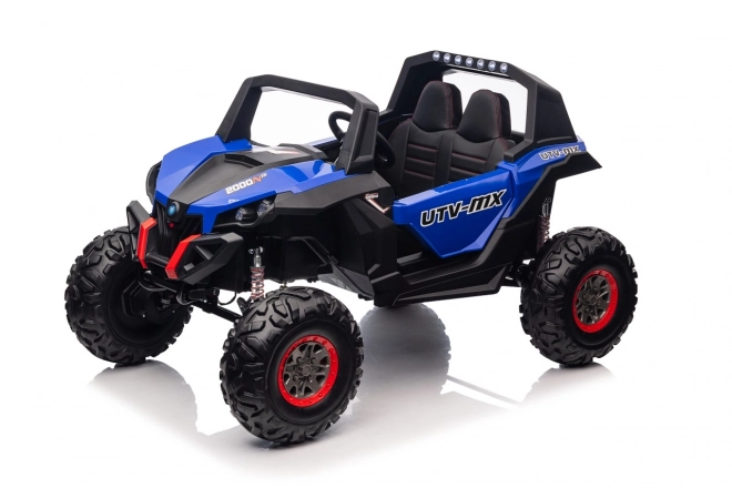 Dziecięcy elektryczny buggy UTV-MX niebieski