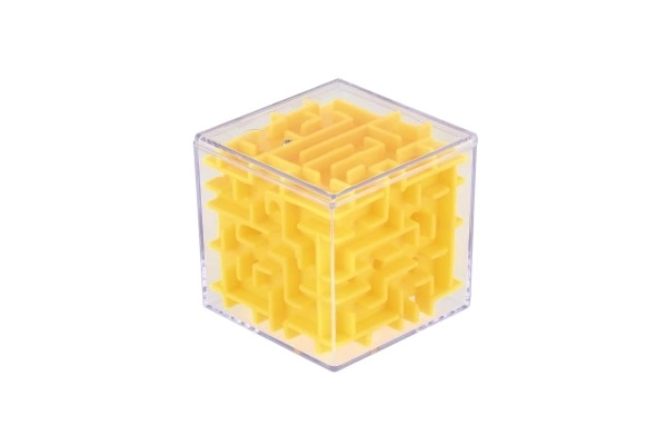 Kostka zagadka plastowa 5x5cm mix kolorów