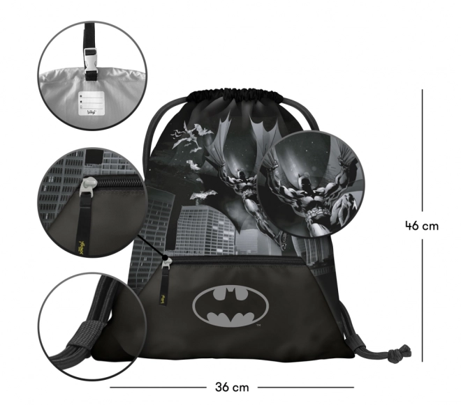 BAAGL Worek szkolny Batman Dark City