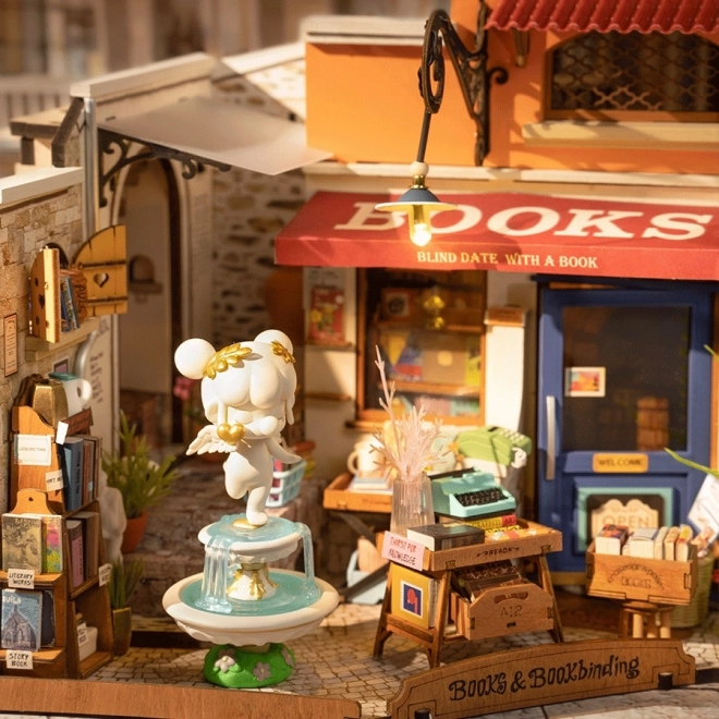 Miniatura domku RoboTime Księgarnia na rogu