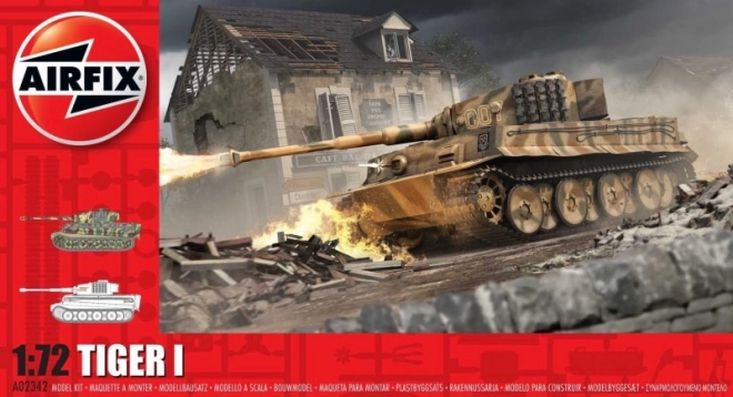 Model czołgu Tiger 1 1/72