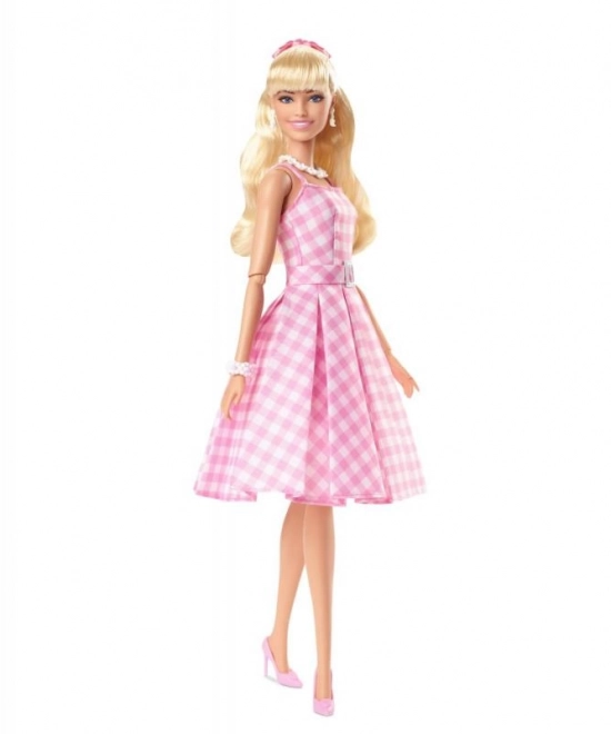 Filmowa lalka Barbie Margot Robbie jako Barbie w różowej sukience
