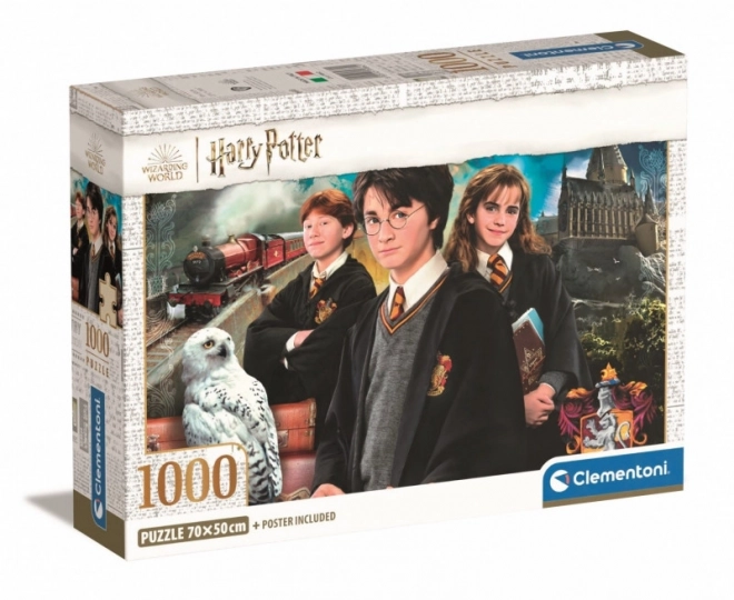 Puzzle 1000 elementów Harry Potter od Clementoni