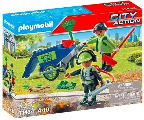 City Action PLAYMOBIL Zespół do sprzątania miasta - Zestaw do zabawy