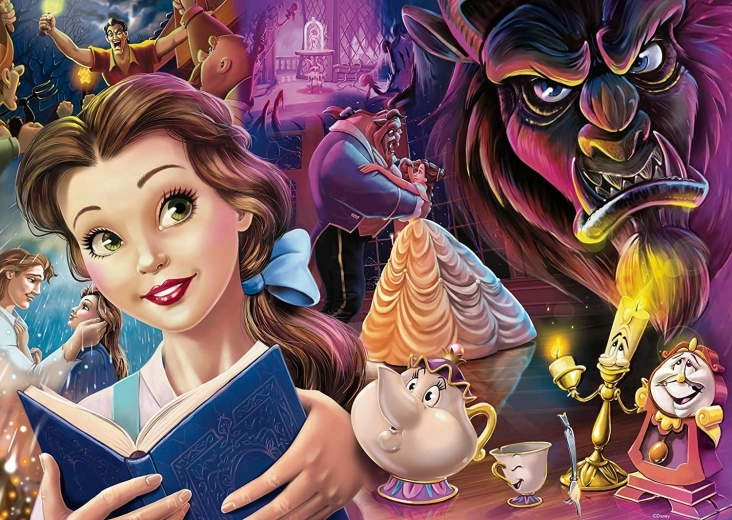 Puzzle Disney Piękna i Bestia 1000 elementów