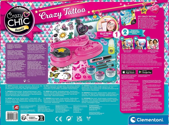 CLEMENTONI Crazy Chic Szalone Tatuaże