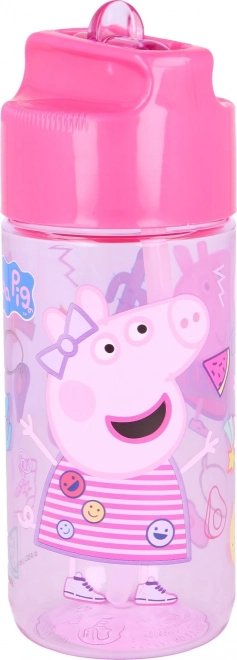 STOR Butelka na napoje Tritan Świnka Peppa 430 ml