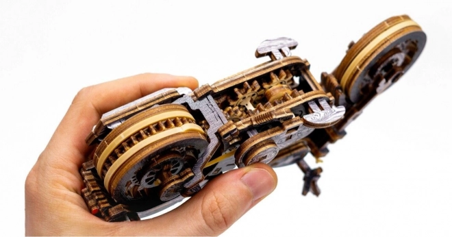 WOODEN CITY 3D puzzle Motocykl Cruiser Limitowana edycja 168 części