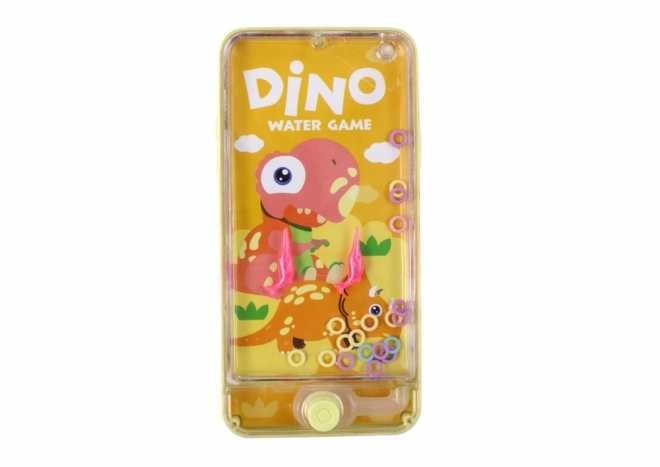 Wodna gra zręcznościowa konsola Telefon Dino żółty
