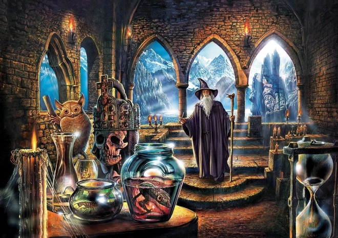 Puzzle Zamek Czarodzieja 1000 elementów