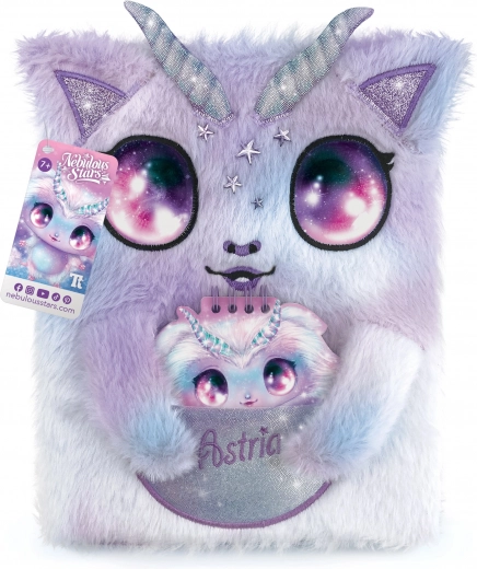 Mięciutka pluszowa okładka z motywem Astria