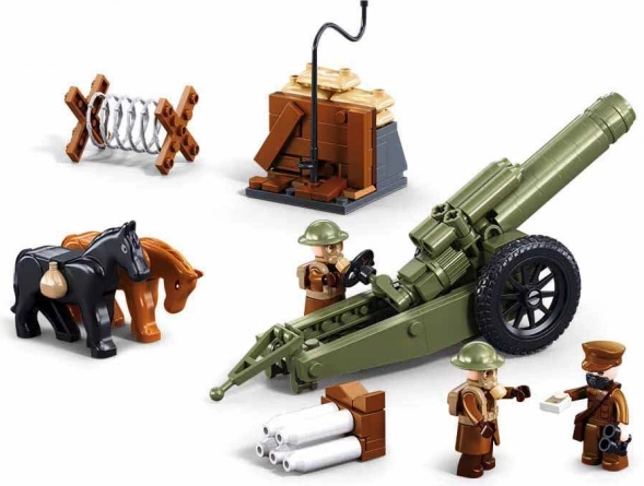 Zestaw klocków Tank Sluban Army z I wojny światowej