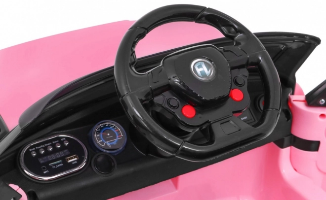 Elektryczne autko Land Rapid Racer różowe