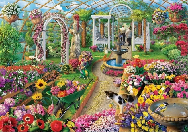 Puzzle Kolory szklarni 1500 elementów