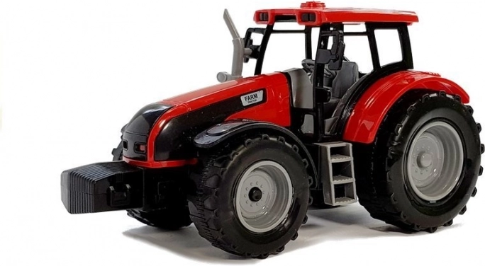 Realistyczny czerwony traktor do dynamicznej zabawy