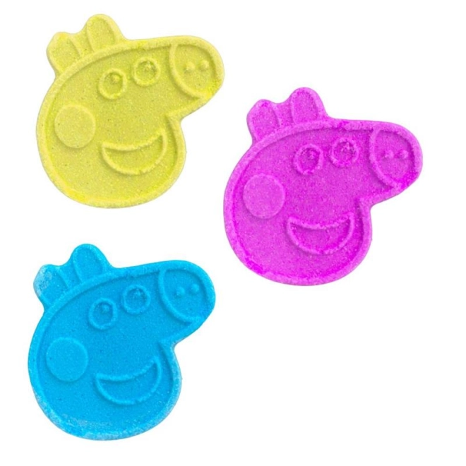 Trzy wesołe kolory i kształt PEPPA PIG
