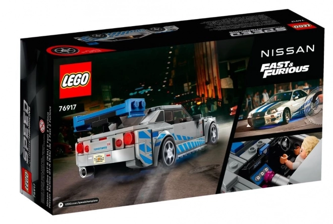 Kreatywny zestaw LEGO Speed Champions Nissan Skyline GT-R