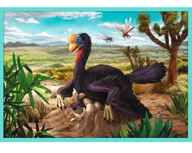 Puzzle Poznaj Dinozaury