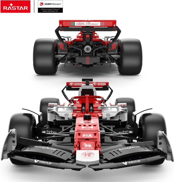 RC zestaw konstrukcyjny 1:8 ALFA ROMEO F1 C42 2261 elementów Rastar