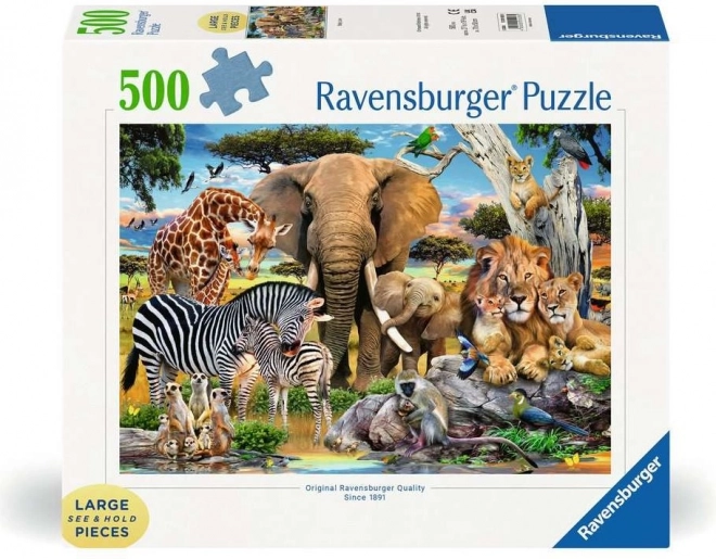 RAVENSBURGER Puzzle Macierzyńska miłość XXL 500 części