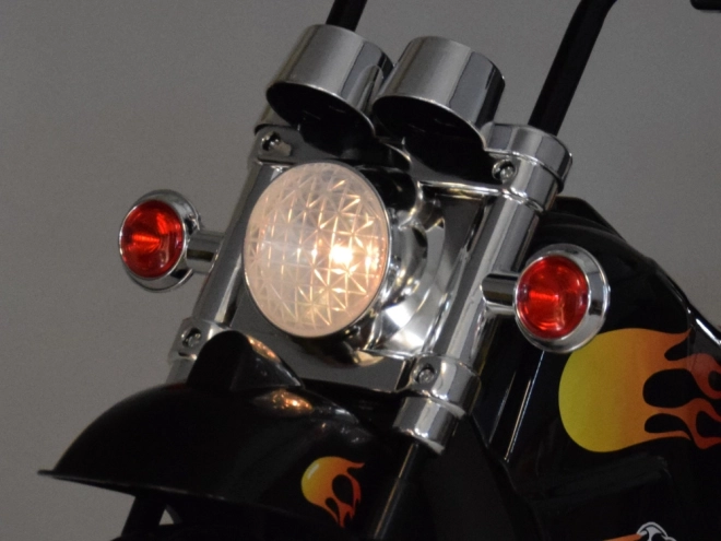 Dziecięcy motocykl na akumulator z efektami