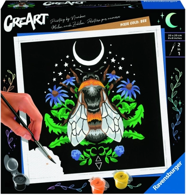 CreArt Pixie Cold Edition malowanka Pszczoła