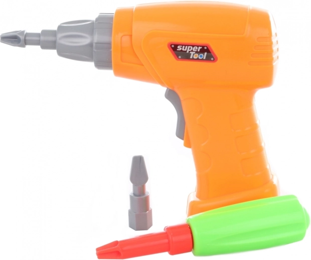 Dziecięca wiertarka do realistycznej zabawy