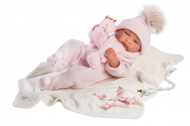 Llorens M843-16 zestaw dla lalki niemowlaka NEW BORN rozmiar 43-44 cm
