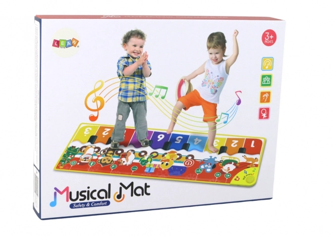 Muzyczna mata dźwiękowa Zwierzęta Święty Mikołaj Klucze