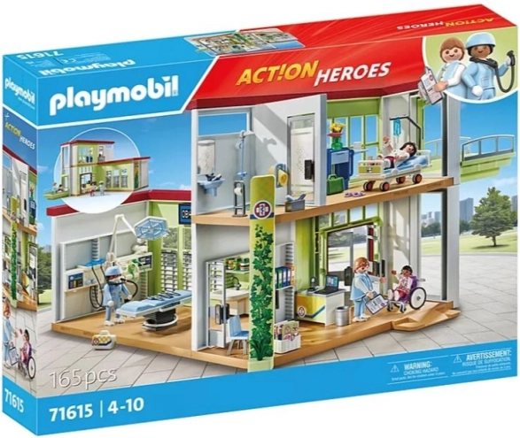 Playmobil bohaterowie akcji: Nowoczesny szpital