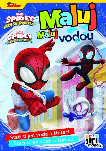Kolorowanka Maluj wodą! Spidey