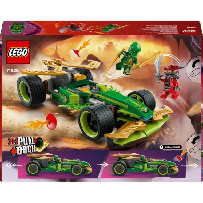 LEGO Ninjago wyścigowy samochód Lloyda z napędem na odwrotny ciąg