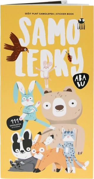 Zeszyt z naklejkami pełen zabawy z 111 naklejkami