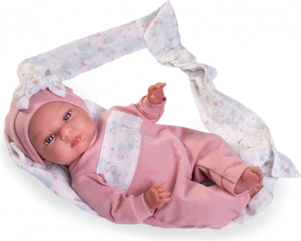 Realistyczna lalka Mój mały Reborn Tufi z miękkim ciałem 33 cm