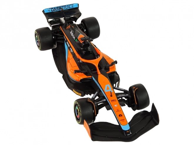 R/C wyścigowy samochód McLaren F1 1:18 pomarańczowy