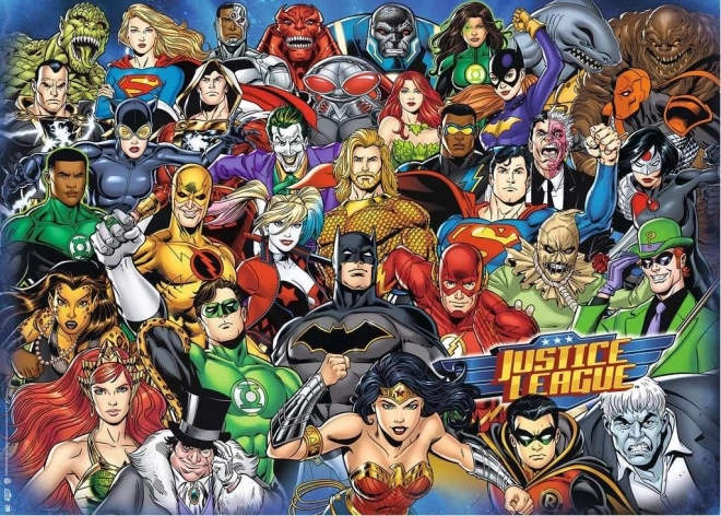Układanka Ravensburger Wyzwanie DC Comics 1000 elementów
