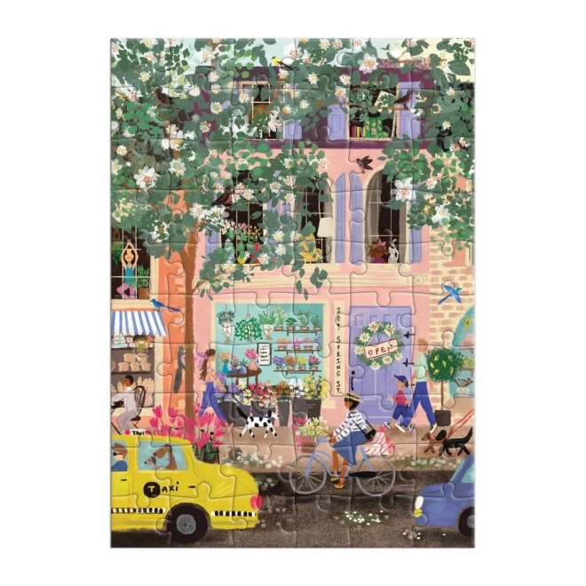Puzzle z pozdrowieniami z jutra 60 elementów
