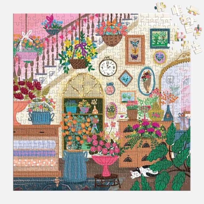 Puzzle Galison Kwiaciarnia Joy Laforme 500 elementów