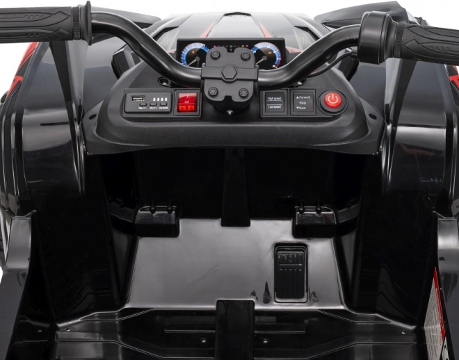 Dziecięca czterokołowa Quad Sport TX ATV czarna