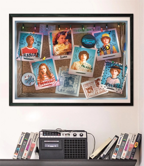 Puzzle 1000 elementów Compact Stranger Things