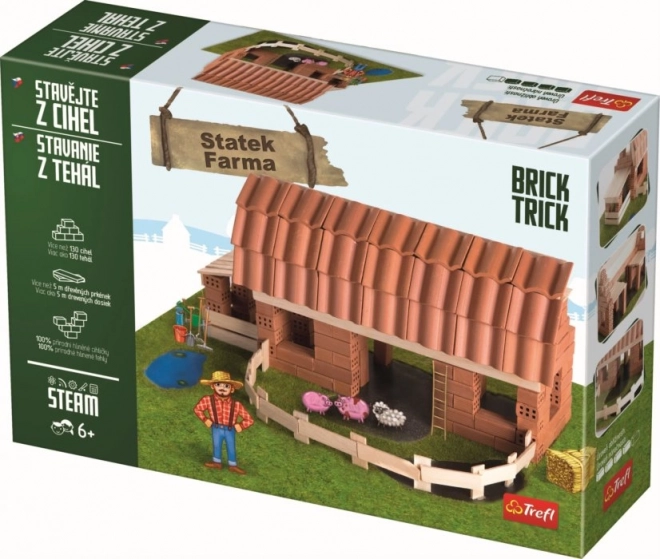 Zestaw budowlany gospodarstwo XL TREFL Brick Trick