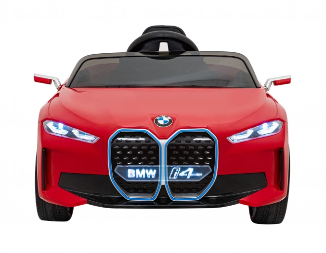 Samochód dziecięcy na baterię BMW i4 – Czerwony