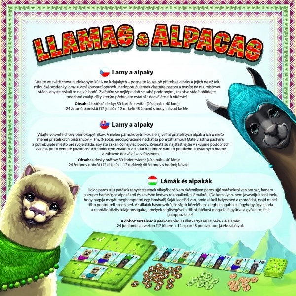 Lamy i Alpaki Gra Towarzyska