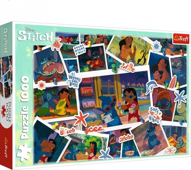 Puzzle 1000 elementów Lilo i Stitch Słodkie wspomnienia