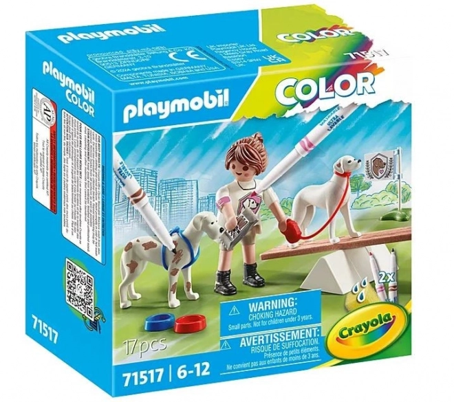 Playmobil Kolor Szkolenie z psami