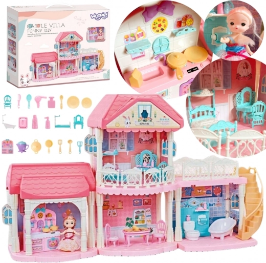 Domek dla lalek Castle Villa XXL – Woopie