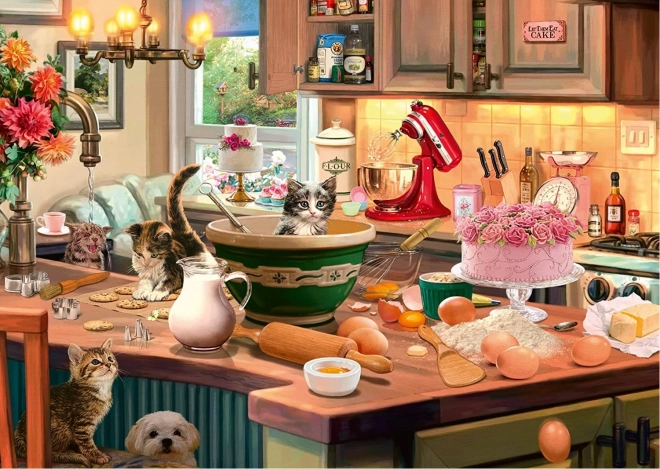 SCHMIDT Secret puzzle Na kuchennym stole 1000 elementów