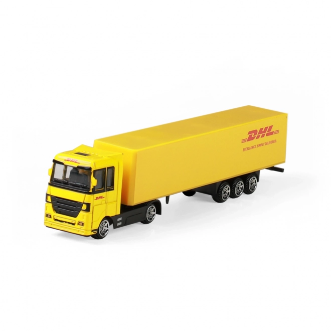Ciężarówka z naczepą DHL 19 cm