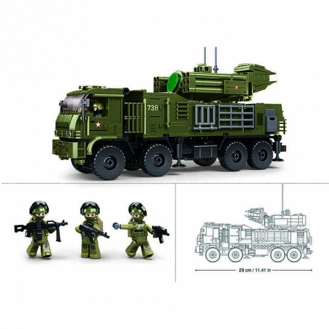 Klocki Pantsir S1S w skali 1:35